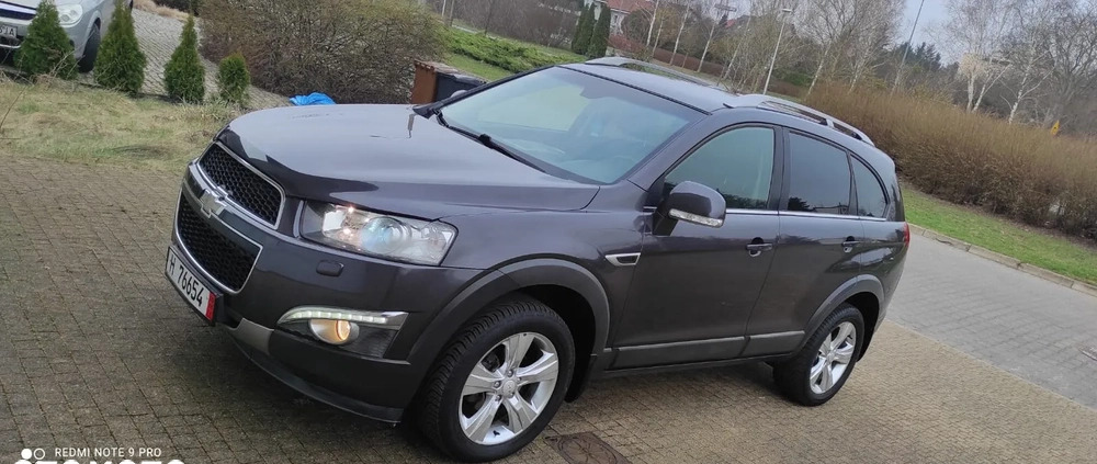 Chevrolet Captiva cena 32999 przebieg: 187000, rok produkcji 2012 z Swarzędz małe 301